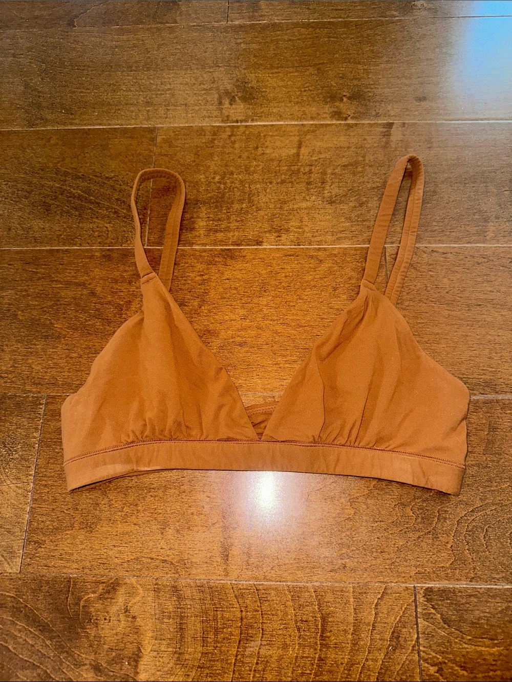 SKIMS FITS EVERYBODY Triangle Bralette Limited Edition Copper S